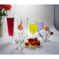 Haonai high transparent drinking glass cup , cold drink glass cups